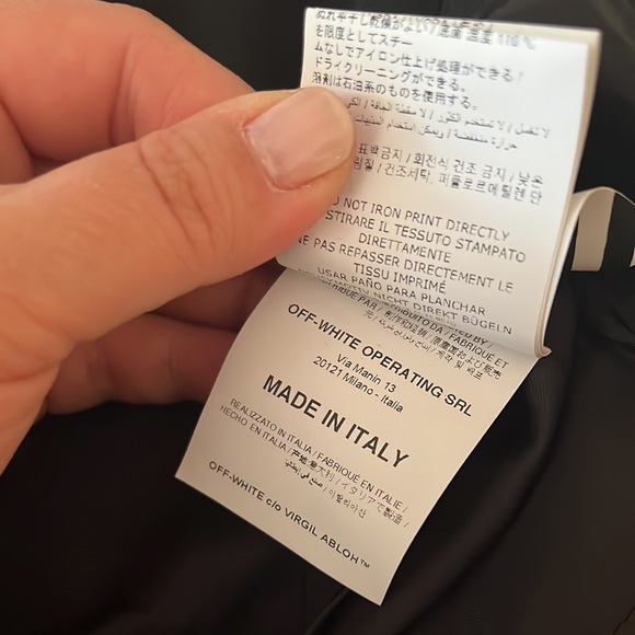 Off-White High-Rise Wool Pencil Skirt Formal Streetwear, US 6 - Picture 15 of 16